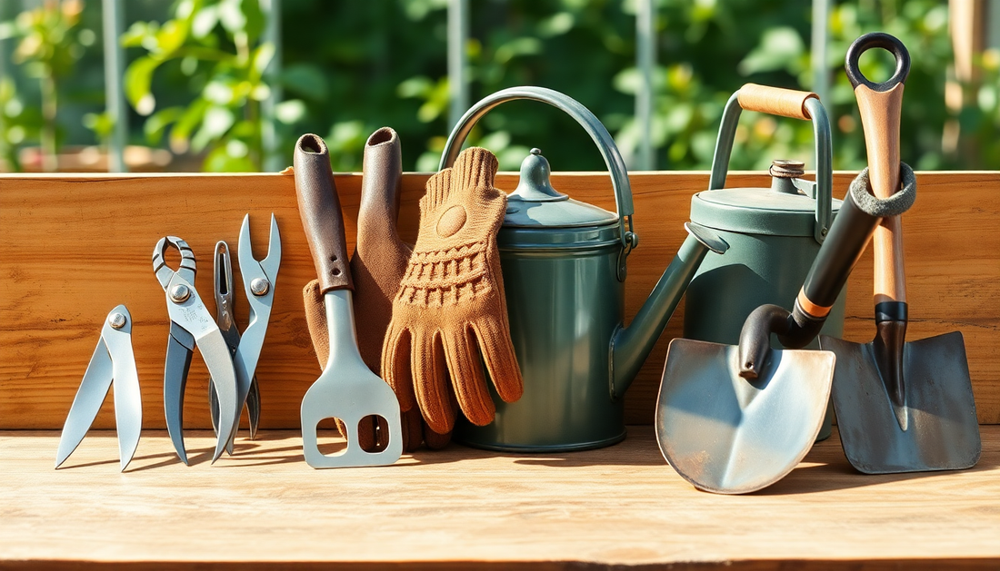 The Essential Gardening Tools Every Beginner Needs