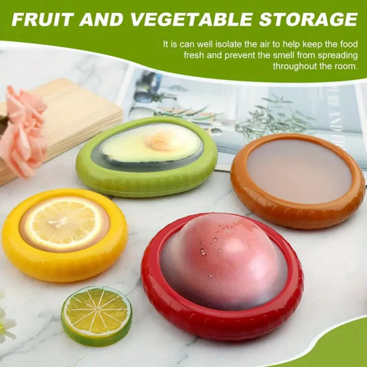 💖Spring Hot Sale 50% OFF 🎁 Silicone Fresh-Keeping Box Set 🥦🍓 | Stackable & Leak-Proof